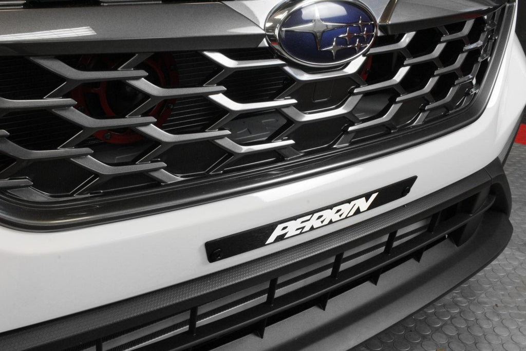 Perrin License Plate Delete Reversible Black 2022-2025 WRX