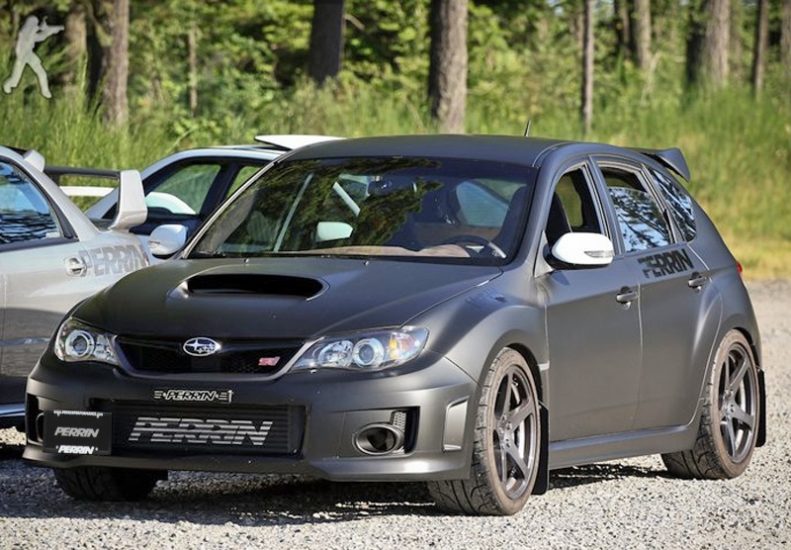 Perrin License Plate Holder 2008-2014 WRX / 2008-2014 STI / 2005-2009 Legacy GT / 2025 Forester / 2008-2011 Impreza