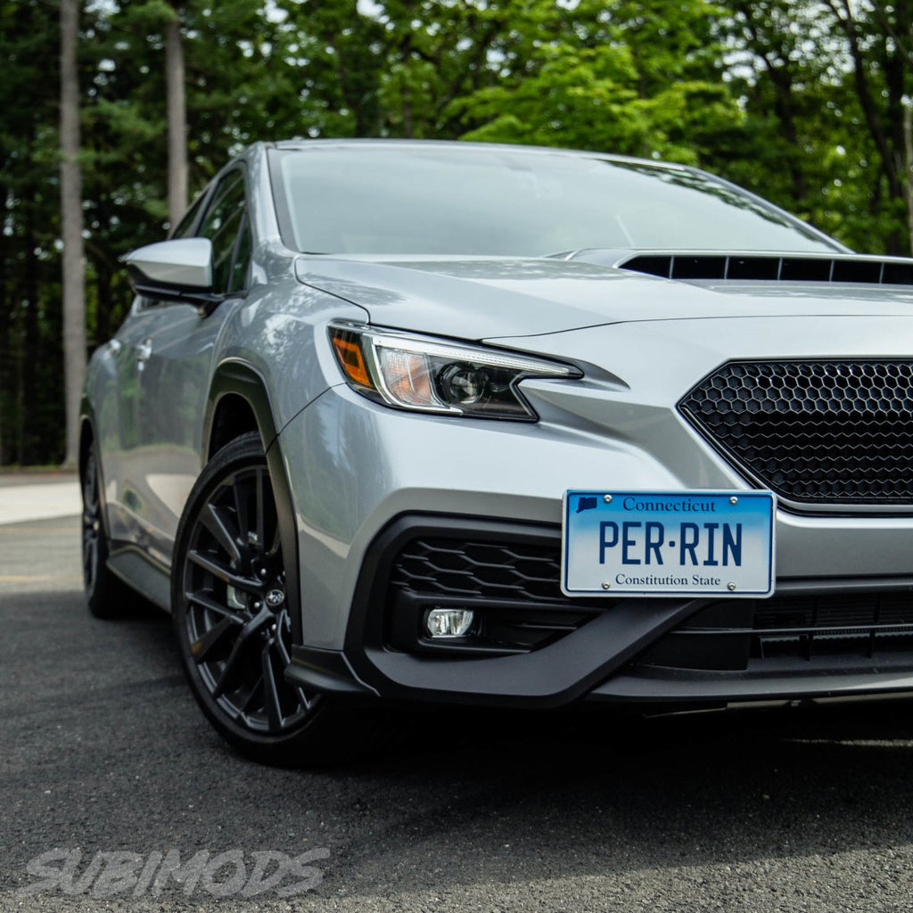 Perrin License Plate Holder 2022-2025 WRX  / 2014-2024 Forester / 2018-2025 Crosstrek / 2017-2025 Impreza / 2013-2025 Outback