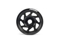 Load image into Gallery viewer, Perrin Lightened Crank Pulley Black 2002-2014 WRX / 2004-2021 STI / 1994-2009 Legacy / 2004-2010 Forester / 2004-2013 Forester XT / 1993-2011 Impreza / 1995-2009 Outback