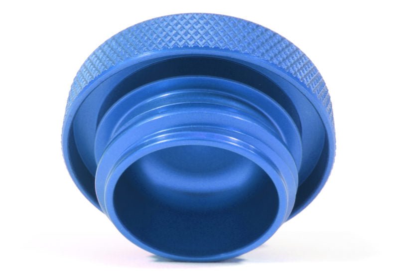Perrin Oil Cap Round Style Blue Most Subaru Models
