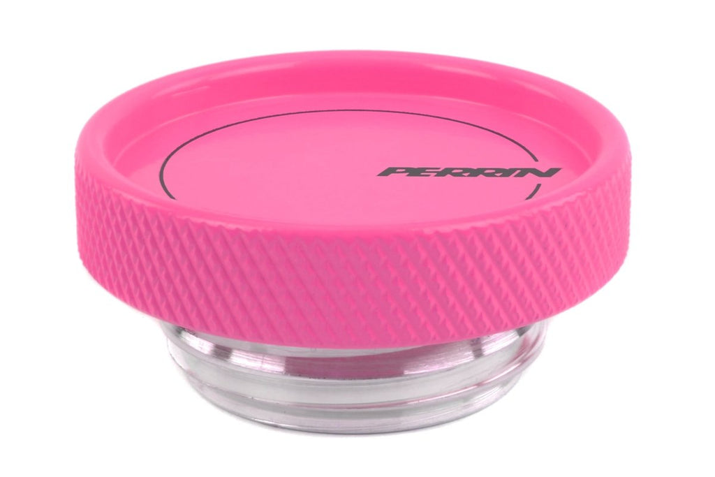 Perrin Oil Cap Round Style Hyper Pink Most Subaru Models