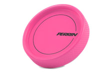 Load image into Gallery viewer, Perrin Oil Cap Round Style Hyper Pink Most Subaru Models