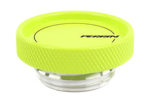 Load image into Gallery viewer, Perrin Oil Cap Round Style Neon Yellow Most Subaru Models