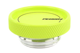 Perrin Oil Cap Round Style Neon Yellow Most Subaru Models