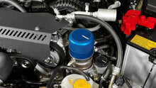 Load image into Gallery viewer, Perrin Oil Filter Cover Blue 2015-2025 WRX / 2013-2025 BRZ / 2022-2025 GR86