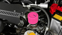 Load image into Gallery viewer, Perrin Oil Filter Cover Hyper Pink 2015-2025 WRX / 2013-2025 BRZ / 2022-2025 GR86