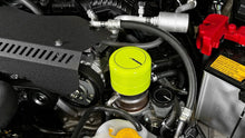 Load image into Gallery viewer, Perrin Oil Filter Cover Neon Yellow 2015-2025 WRX / 2013-2025 BRZ / 2022-2025 GR86