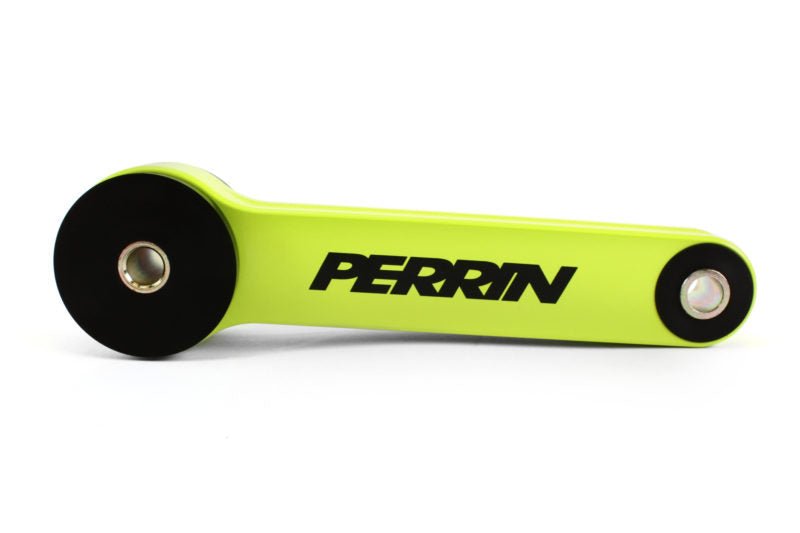 Perrin Pitch Stop Mount Neon Yellow 2002-2024 WRX / 2004-2021 STI / 2005-2009 Legacy GT/ 2020-2024 Legacy XT / 1993-2024 Impreza / 2019-2024 Ascent / 2013-2024 Ascent / 2013-2024 Crosstrek