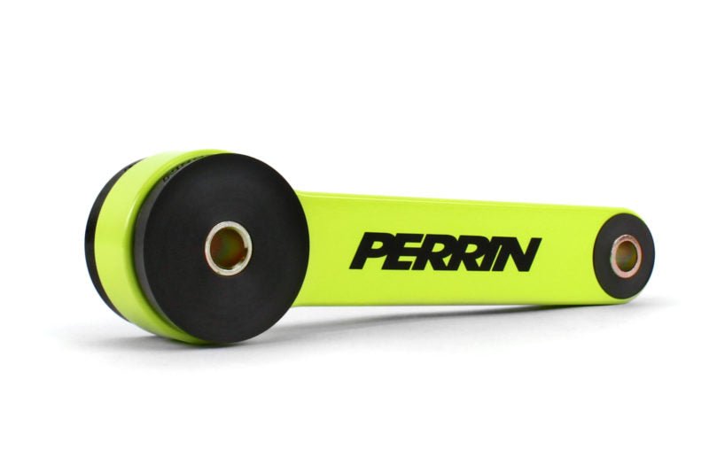 Perrin Pitch Stop Mount Neon Yellow 2002-2024 WRX / 2004-2021 STI / 2005-2009 Legacy GT/ 2020-2024 Legacy XT / 1993-2024 Impreza / 2019-2024 Ascent / 2013-2024 Ascent / 2013-2024 Crosstrek