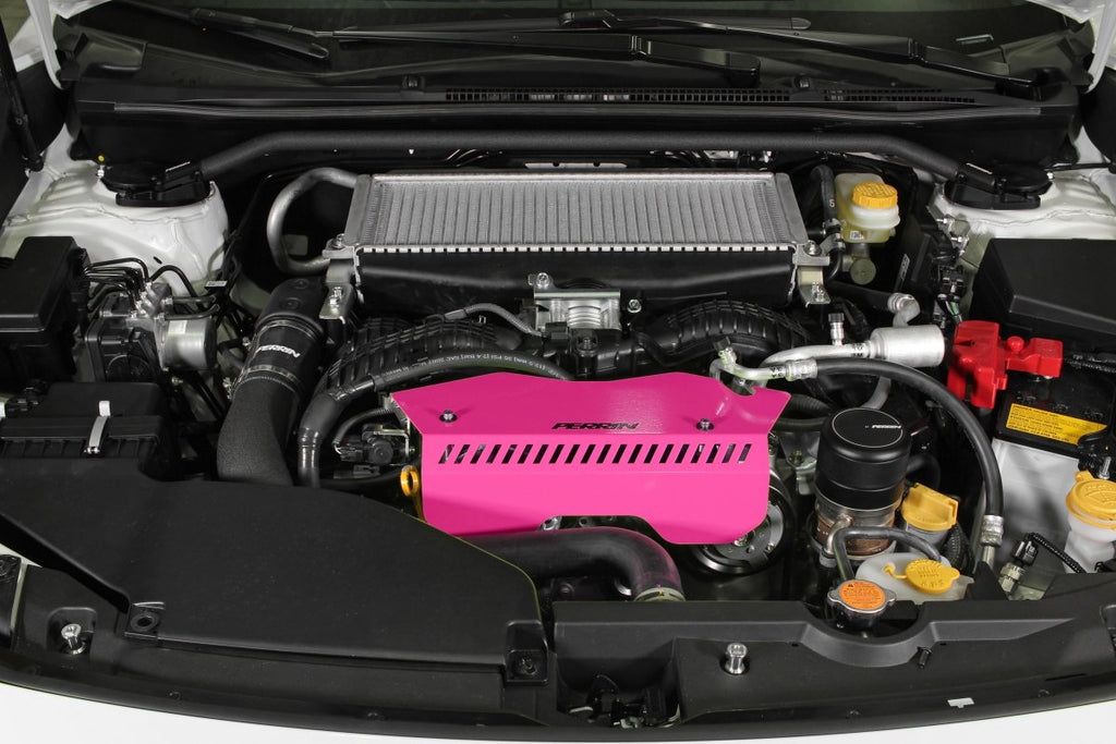 Perrin Pulley Cover Hyper Pink 2022-2024 WRX
