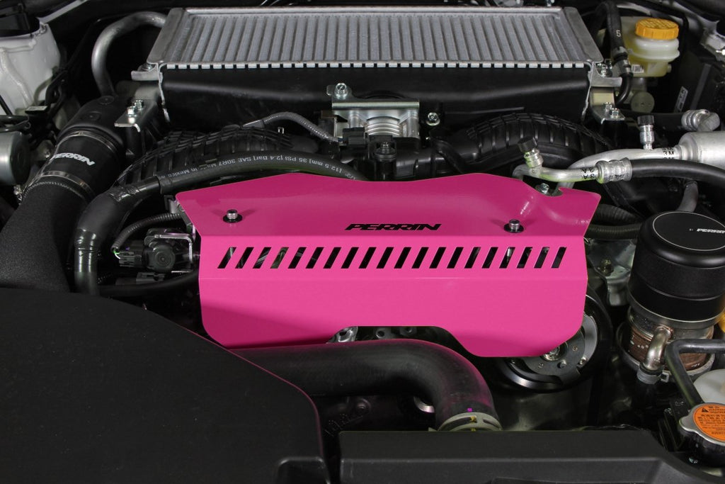 Perrin Pulley Cover Hyper Pink 2022-2024 WRX