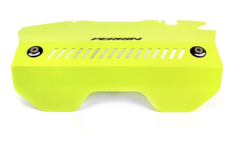 Perrin Pulley Cover Neon Yellow 2015-2021 WRX