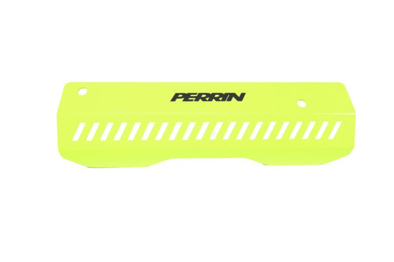 Perrin Pulley Cover Neon Yellow 2015-2025 Impreza / 2018-2025 Crosstrek / 2020-2025 Legacy Non Turbo / 2020-2025 Outback Non Turbo