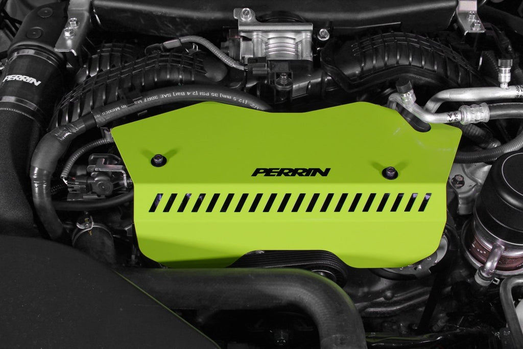 Perrin Pulley Cover Neon Yellow 2022-2025 WRX
