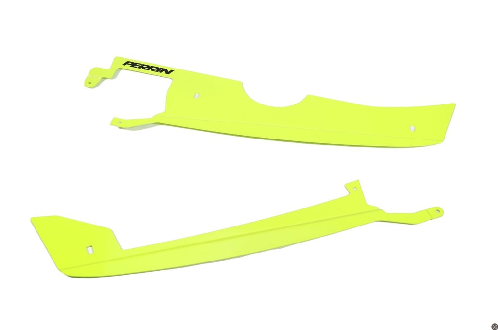 Perrin Radiator Shroud Kit Neon Yellow 2022-2025 WRX