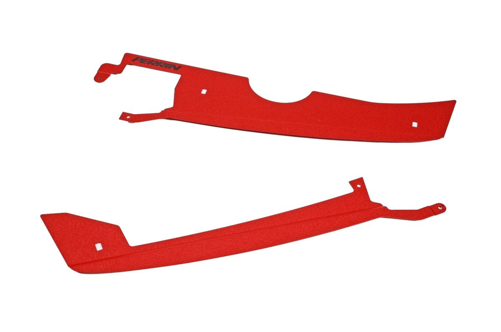 Perrin Radiator Shroud Kit Red 2022-2025 WRX