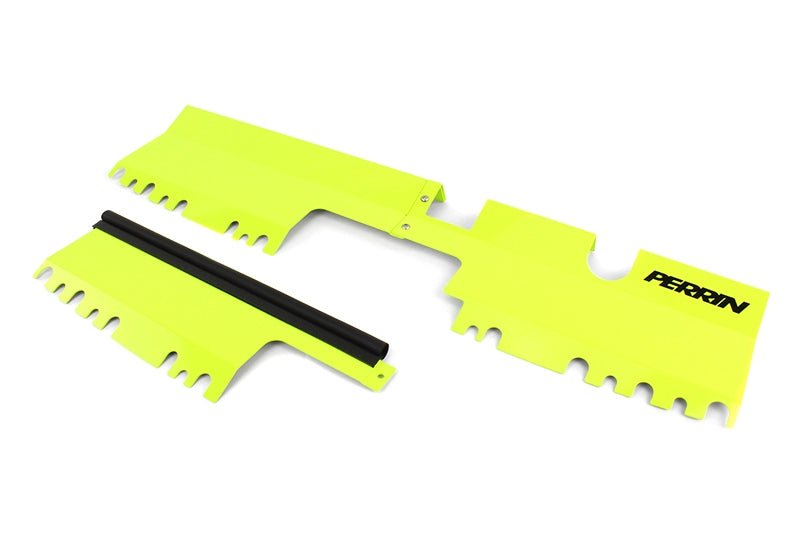 Perrin 3pc Radiator Shroud Neon Yellow 2015-2021 WRX / 2015-2021 STI