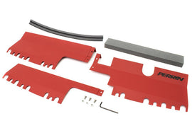 Perrin 3pc Radiator Shroud Red 2015-2021 WRX / 2015-2021 STI