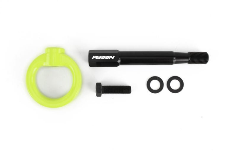 Perrin Rear Tow Hook Neon Yellow 2014-2025 Forester