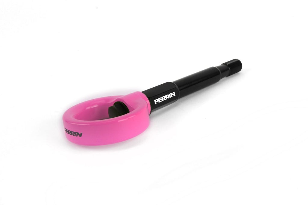 Perrin Rear Tow Hook Hyper Pink 2008-2014 WRX Hatchback / 2008-2014 STI Hatchback