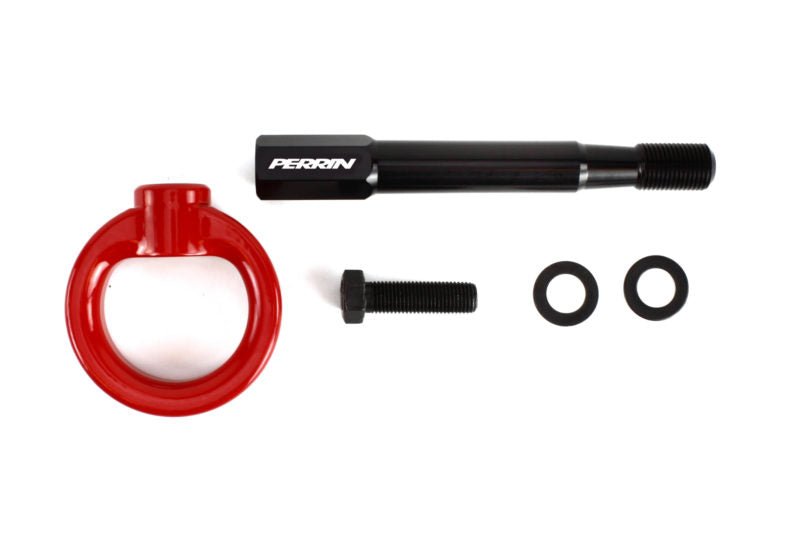 Perrin Rear Tow Hook Red 2015-2021 WRX / 2015-2021 STI