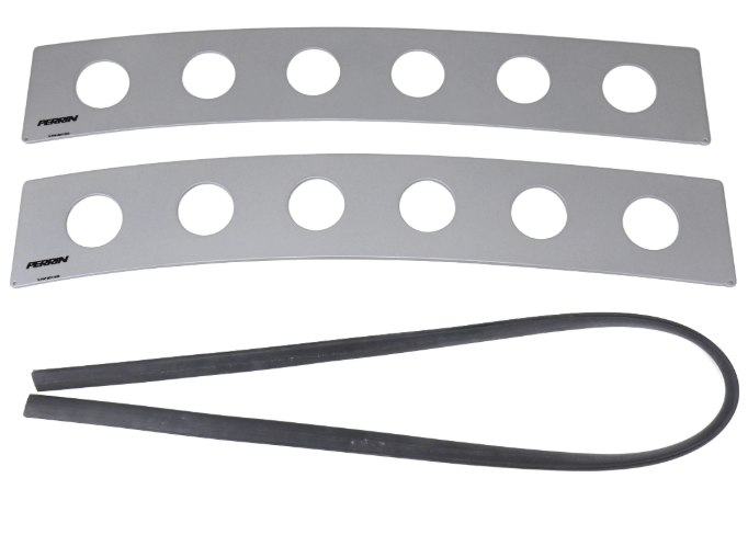 Perrin Rear Window Vents Silver 2015-2021 WRX / 2015-2021 STI