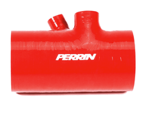 Load image into Gallery viewer, Perrin Short Turbo Inlet Hose 2022-2025 WRX Red