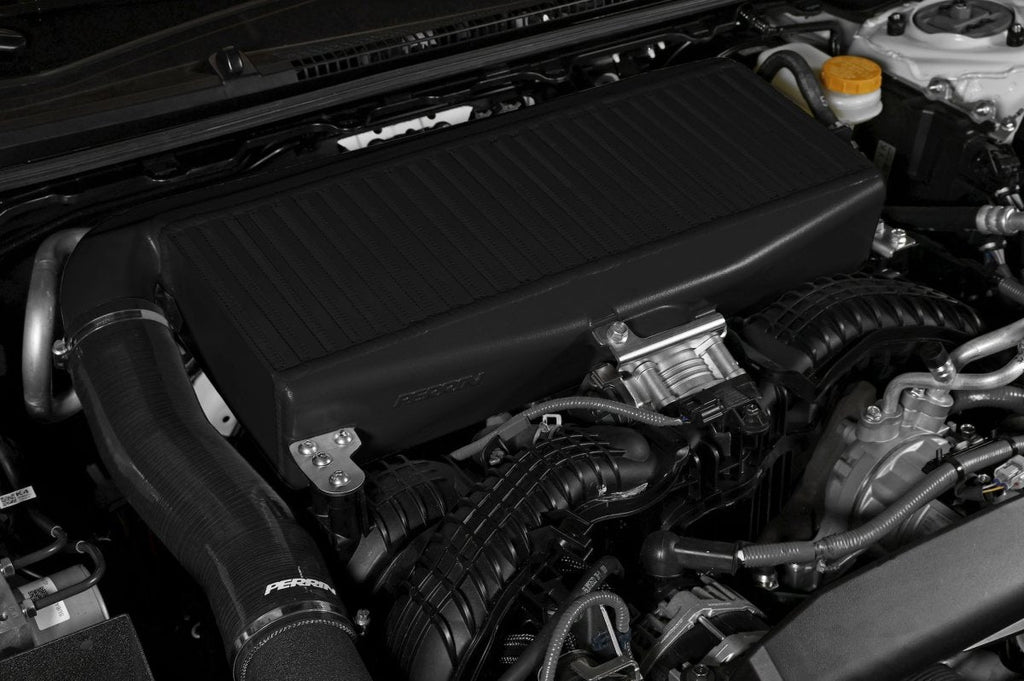 Perrin Top Mount Intercooler Black 2022-2025 WRX / 2019-2025 Ascent / 2020-2025 Legacy XT /  2020-2025 Outback XT