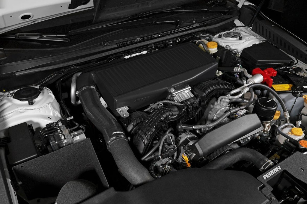 Perrin Top Mount Intercooler Black 2022-2025 WRX / 2019-2025 Ascent / 2020-2025 Legacy XT /  2020-2025 Outback XT