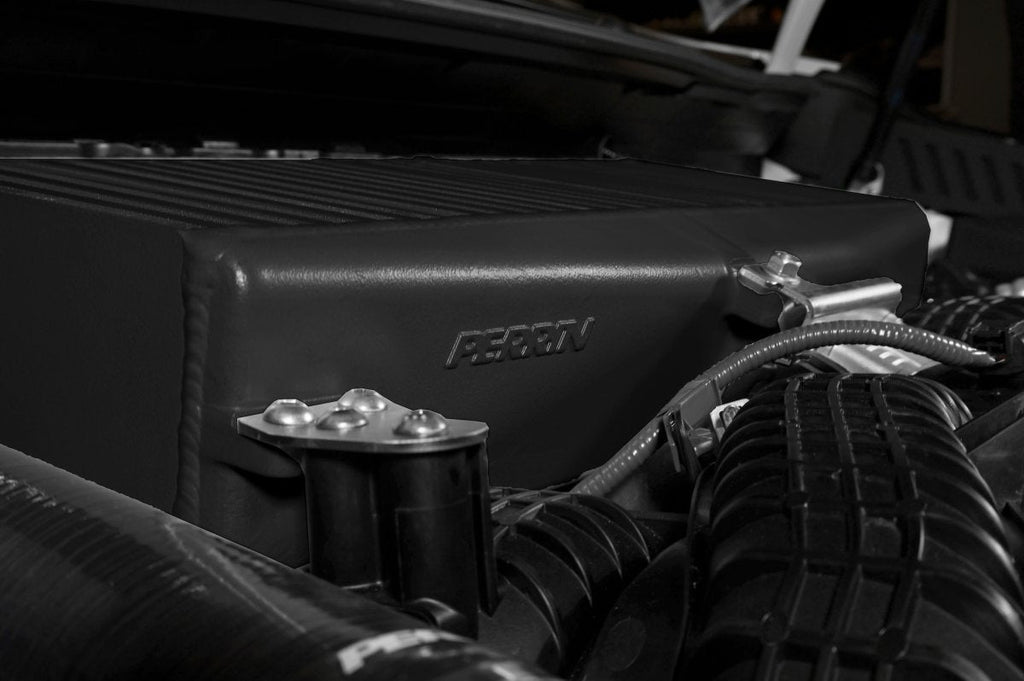 Perrin Top Mount Intercooler Black 2022-2025 WRX / 2019-2025 Ascent / 2020-2025 Legacy XT /  2020-2025 Outback XT