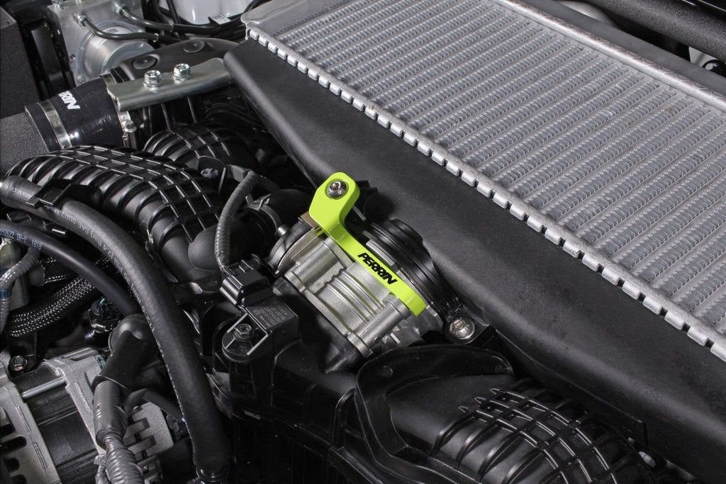 Perrin Top Mount Intercooler Bracket Neon Yellow 2022-2025 WRX / 2019-2025 Ascent / 2020-2025 Legacy XT / 2020-2025 Outback XT / 2022-2025 Outback Wilderness