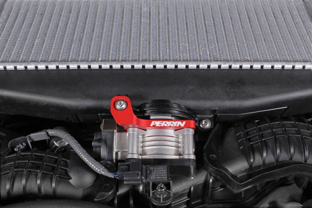 Perrin Top Mount Intercooler Bracket Red 2022-2025 WRX / 2019-2025 Ascent / 2020-2025 Legacy XT / 2020-2025 Outback XT / 2022-2025 Outback Wilderness