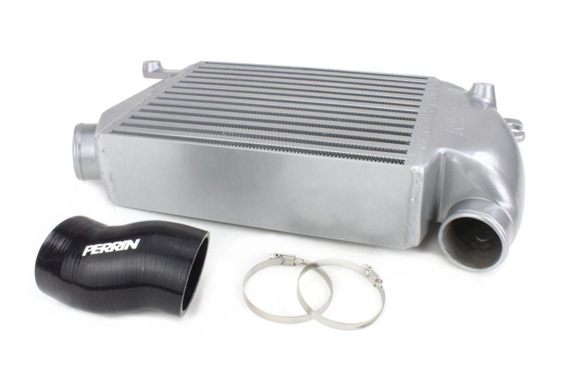 Perrin Top Mount Intercooler Silver 2015-2021 WRX / 2014-2018 Forester XT