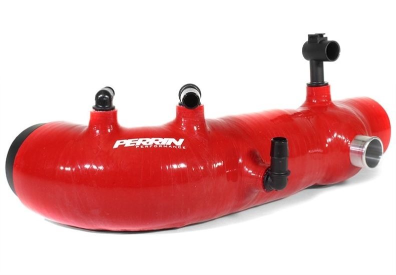 Perrin Turbo Inlet Hose Red 2002-2007 WRX / 2004-2021 STI / 2004-2008 Forester XT