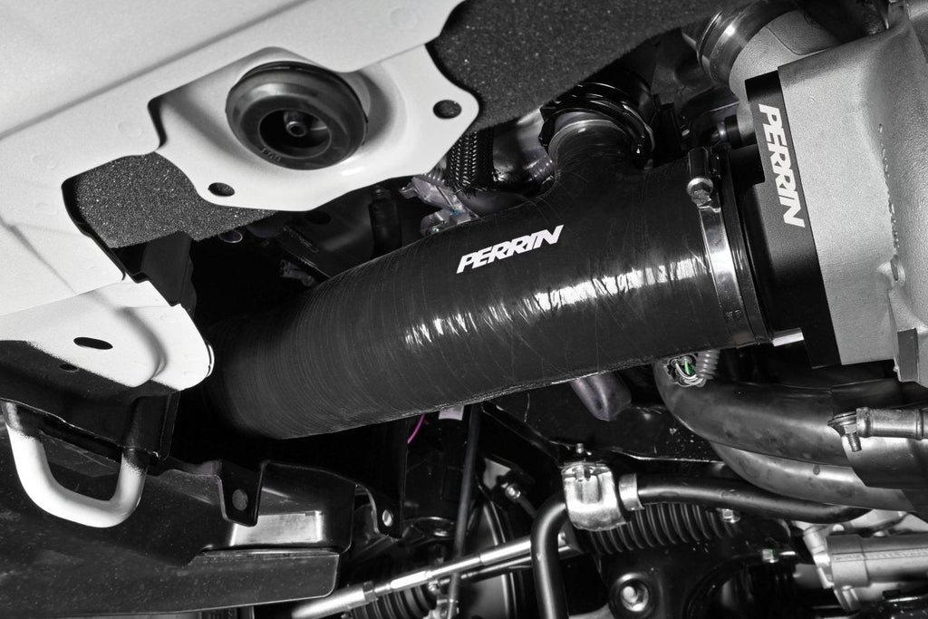 Perrin Turbo Inlet Hose w/ Nozzle Black 2022-2024 WRX Version 1 Fitment / 2019-2025 Ascent / 2020-2025 Legacy / 2020-2025 Outback XT