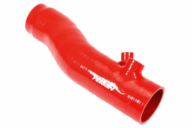 Perrin Turbo Inlet Hose w/ Nozzle Red 2022-2024 WRX Version 1 Fitment / 2019-2025 Ascent / 2020-2025 Legacy / 2020-2025 Outback XT