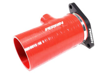 Load image into Gallery viewer, Perrin Turbo Inlet Hose w/ Nozzle Red Version 2 Fitment 2022-2024 WRX
