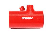 Load image into Gallery viewer, Perrin Turbo Inlet Hose w/ Nozzle Red Version 2 Fitment 2022-2024 WRX