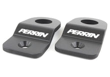 Load image into Gallery viewer, Perrin Upper Radiator Bracket Set Black 2008-2021 WRX / 2008-2021 STI