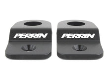 Load image into Gallery viewer, Perrin Upper Radiator Bracket Set Black 2008-2021 WRX / 2008-2021 STI