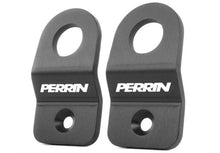 Load image into Gallery viewer, Perrin Upper Radiator Bracket Set Black 2008-2021 WRX / 2008-2021 STI