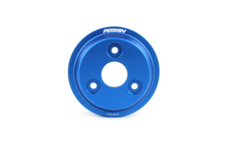Perrin Water Pump Pulley Blue 2022-2025 WRX / 2019-2025 Ascent / 2019-2025 Forester / 2020-2025 Legacy / 2021-2025 Crosstrek / 2020-2025 Outback / 2024-2025 Impreza