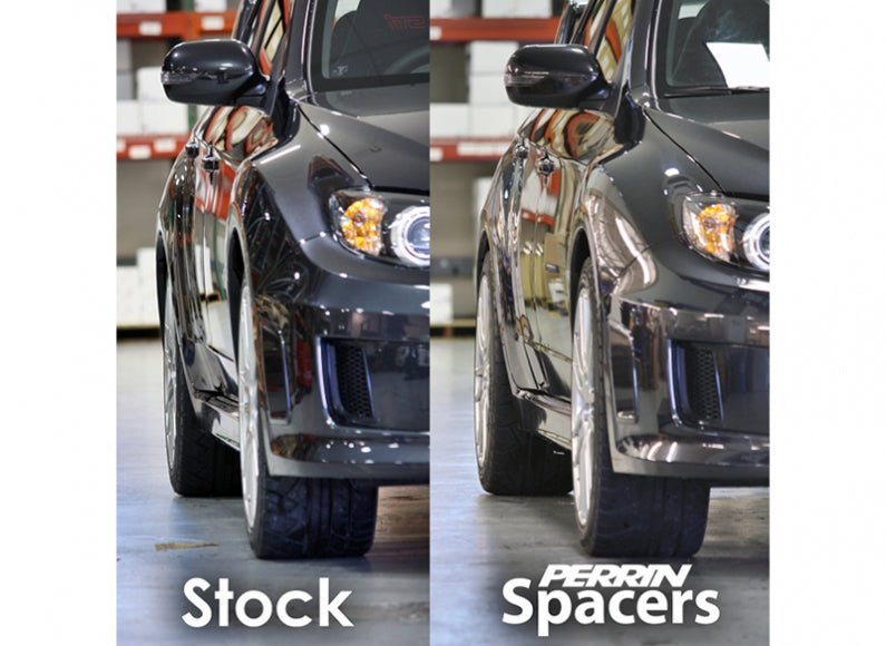 Perrin Wheel Spacers Black 15mm 5x114.3 2015-2025 WRX / 2005-2021 STI