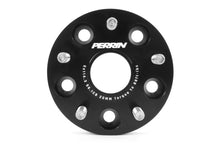 Load image into Gallery viewer, Perrin Wheel Spacers Black 20mm 5x114.3 2015-2025 WRX / 2005-2021 STI