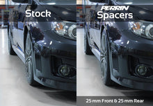 Load image into Gallery viewer, Perrin Wheel Spacers Black 25mm 5x100 2002-2014 WRX / 2004 / STI / BRZ / FXT / LGT