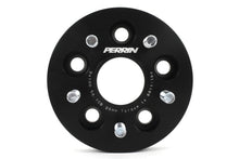 Load image into Gallery viewer, Perrin Wheel Spacers Black 25mm 5x100 2002-2014 WRX / 2004 / STI / BRZ / FXT / LGT