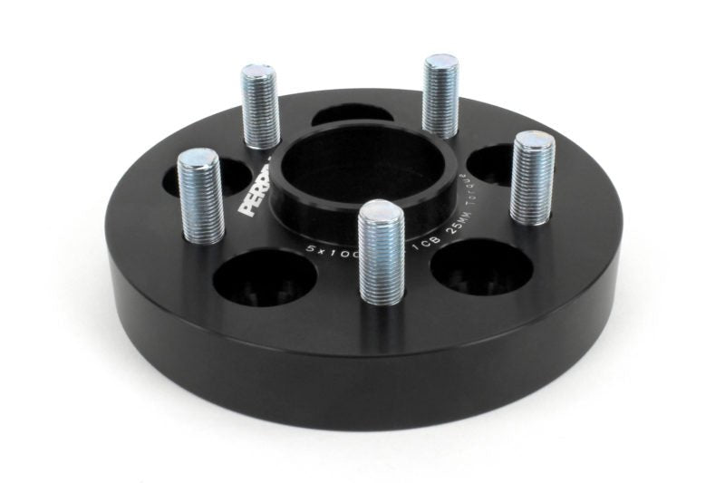 Perrin Wheel Spacers Black 25mm 5x100 2002-2014 WRX / 2004 / STI / BRZ / FXT / LGT