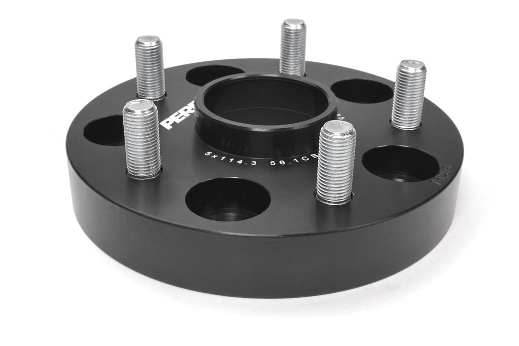 Perrin Wheel Spacers Black 25mm 5x114.3 2015-2025 WRX / 2005-2021 STI