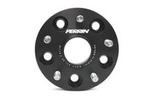 Load image into Gallery viewer, Perrin Wheel Spacers Black 25mm 5x114.3 2015-2025 WRX / 2005-2021 STI